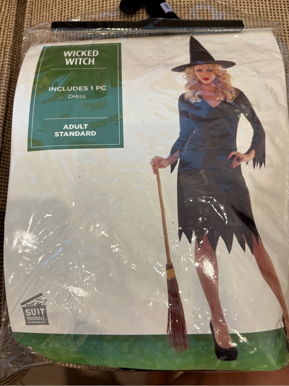 Wicked Witch Kids Costume - Black Dress